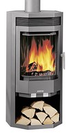 Kaminofen Justus Usedom 7 Stahl Gussgrau 7 kw